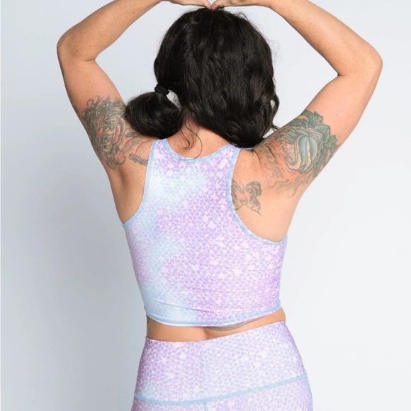 Teeki Women's Mermaid Fairy Queen Lavender Mermaid Tank M/L - Picture 4 of 8